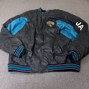 VTG Carl Banks Jacket Mens Size 3XLT NFL Jacksonville Jaguars